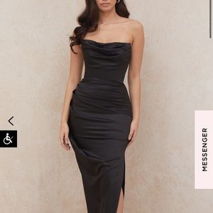 House Of CB Adrienne Dress Black Formal Dress